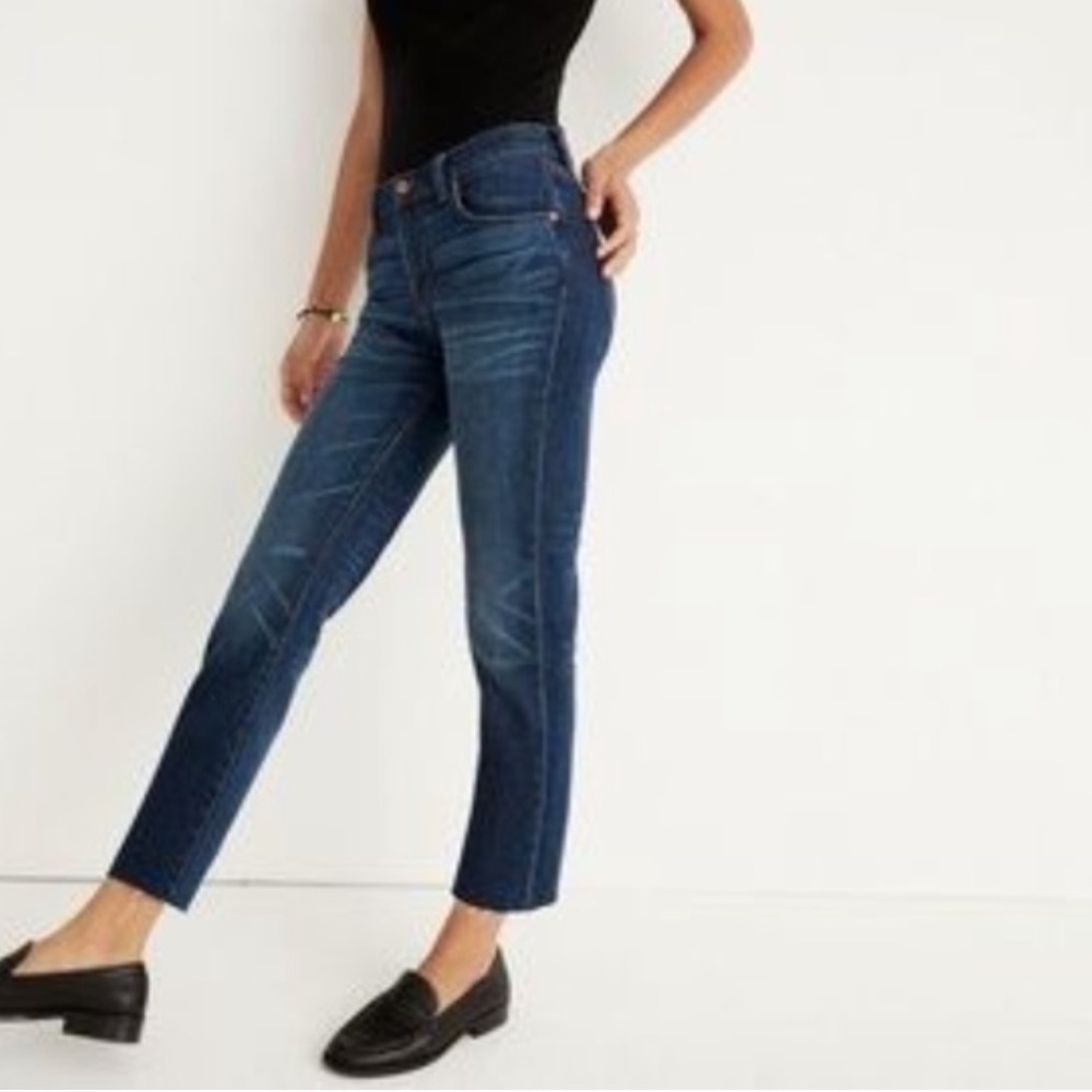Madewell | The Slim Boyjean Raw Hem Edition